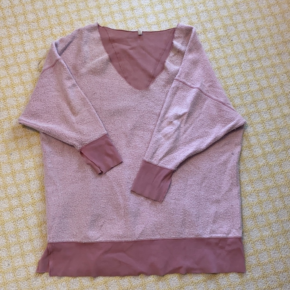 Free people fluffy oversized sweater